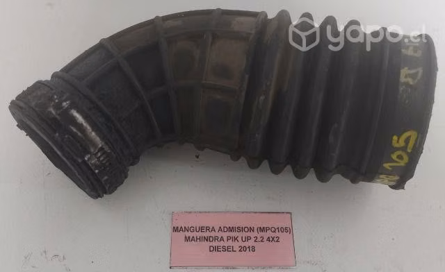 Manguera Admisión (MPQ105) Mahindra Pik Up 2.2 4x2