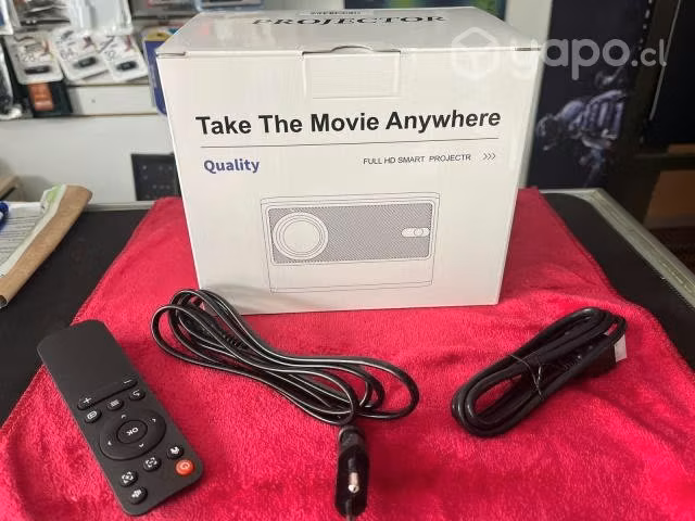 Proyector Autoenfoque 9000 lumenes Wifi Android