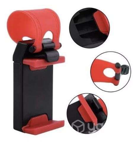 Soporte Volante Auto Universal Silicona Gps Androi - Imagen 2
