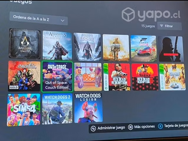Xbox one s all digital 15 juegos