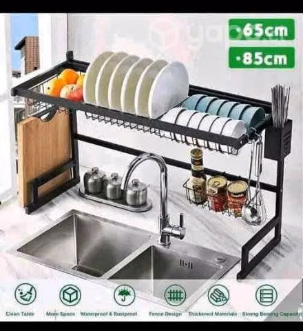 Escurridor organizador de loza cocina