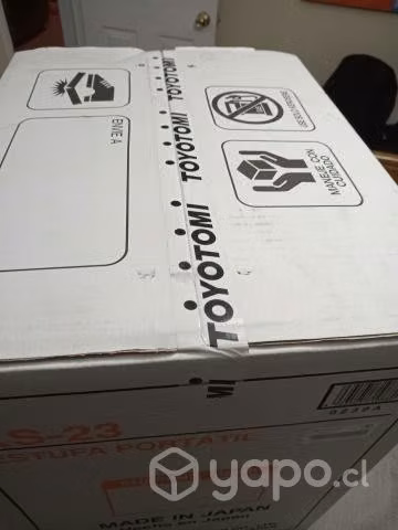Estufa a parafina toyotomi ks-23