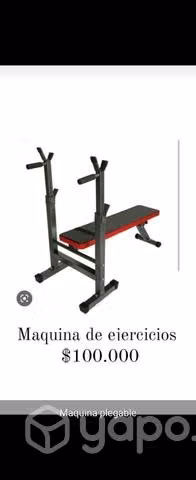 Banca para pres , plegable