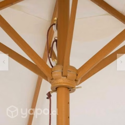 Quitasol Madera 3m