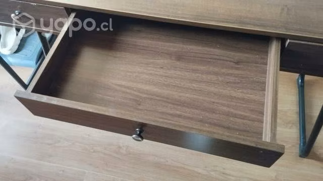 Mesa escritório café 3 cajones - Imagen 3