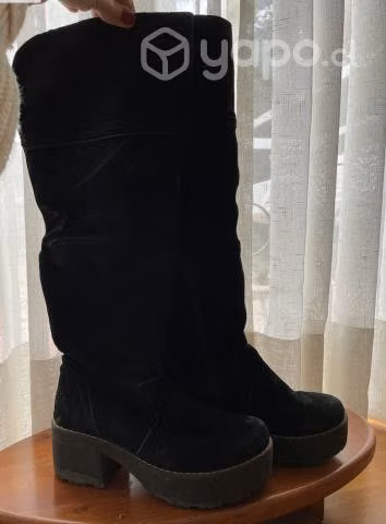 Bota bucanera reno negra