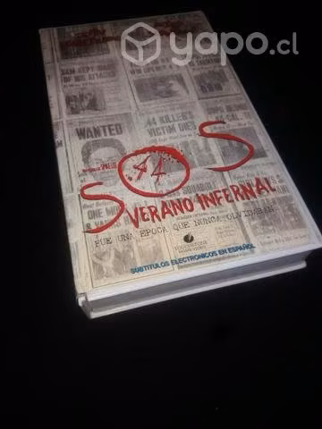 Película SOS Verano infernal vhs