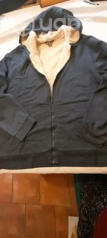 Polerón con gorro hombre talla XL