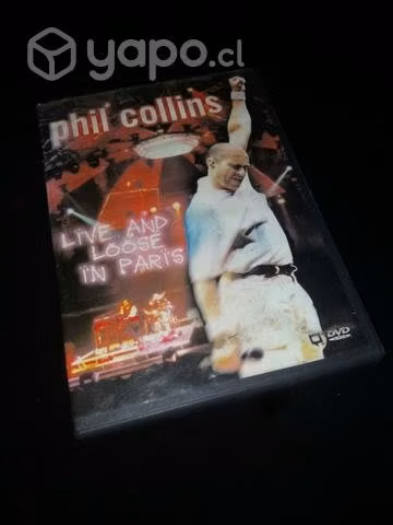 Película Musical Phil Collins Live in París dvd