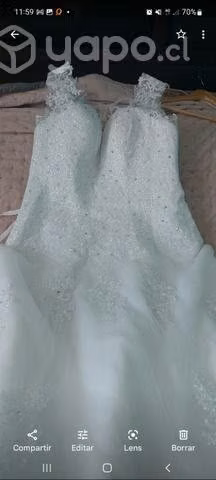 Vestido de novia talla 44