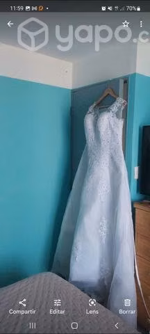 Vestido de novia talla 44