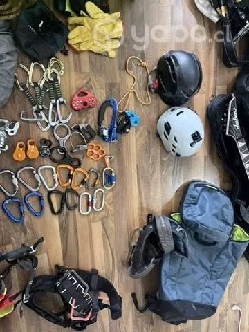 Equipo escalada