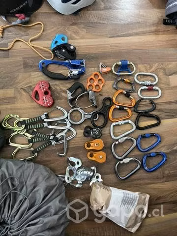 Equipo escalada