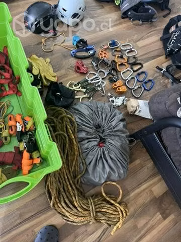 Equipo escalada