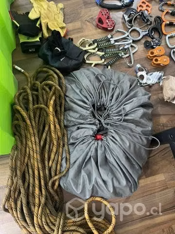 Equipo escalada