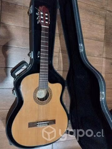 Guitarra antigua ibanez electroacústica