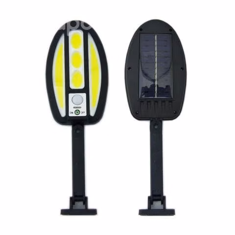 Foco Solar Pared LED COB Con Sensor Movimiento