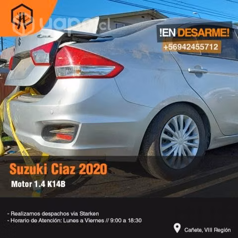 Punta chasis suzuki ciaz 2020