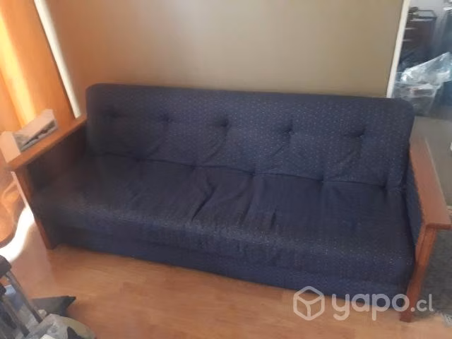 Futon con base para guardar ropa - Imagen 3