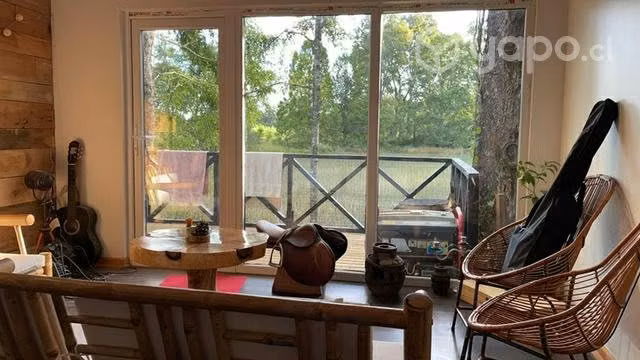 Casa en bosque nativo a 17 kms de Villarrica