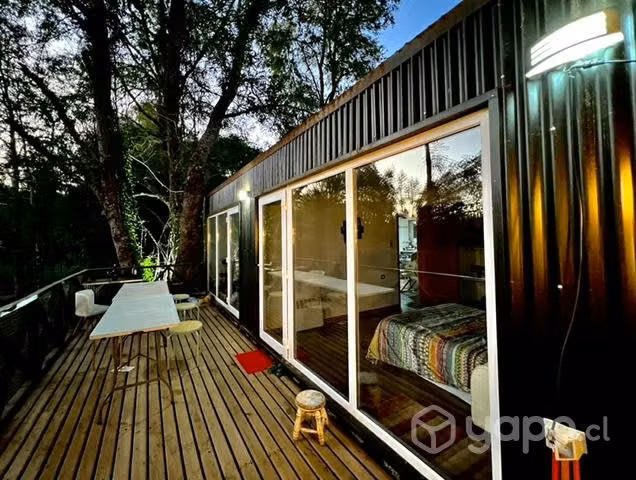 Casa en bosque nativo a 17 kms de Villarrica