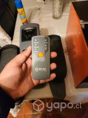 Máquina para hacer ejercicio de pies conversable