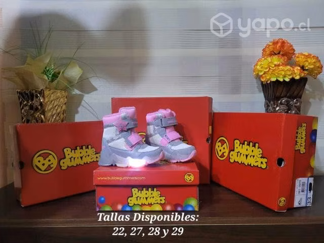 Zapatilla Niña Bubble Gummers Caña alta