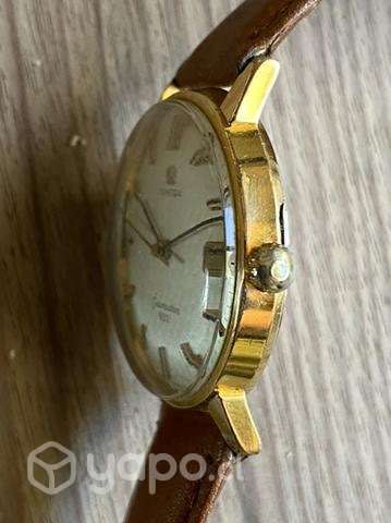 Antiguo reloj Omega bañado oro década 1960 impecab - Imagen 2