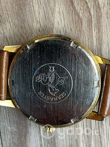 Antiguo reloj Omega bañado oro década 1960 impecab - Imagen 5