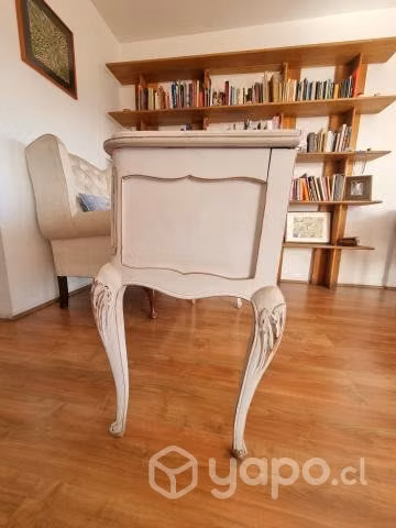 Cómoda estilo provenzal blanco envejecido - Imagen 2