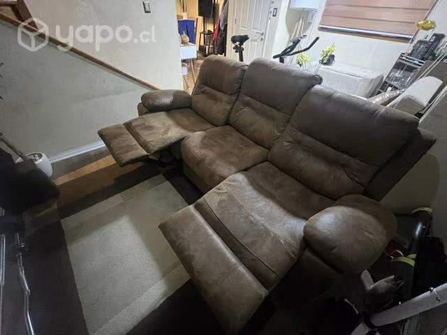Sillón reclinable berger 3 cuerpos