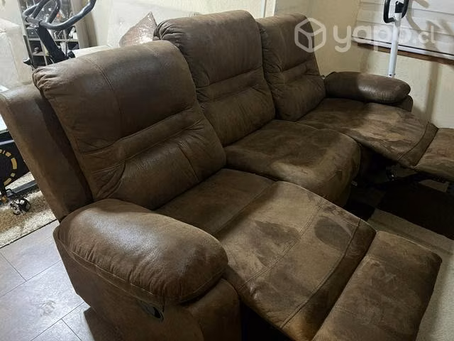 Sillón reclinable berger 3 cuerpos