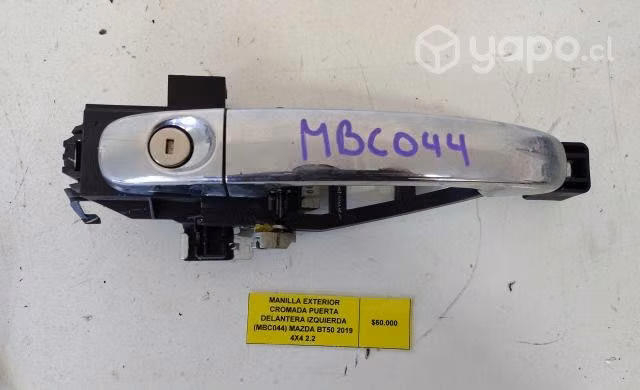 Manilla Ext Cromad pta del izq (MBC044) Mazda BT50