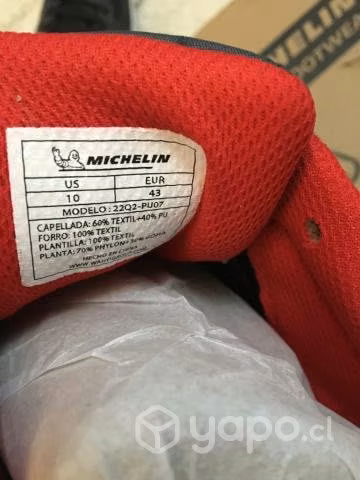 Zapatillas nuevas, marca Michelin