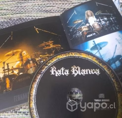 CD de Rata Blanca Poder Vivo