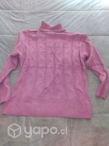 Poleron o suéter rosado nuevo talla M - Imagen 2