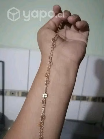 Cadena y aros 18k - Imagen 2