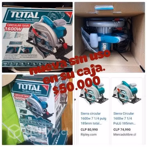 Cierra circular marca Total