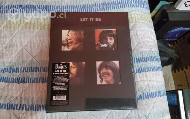 Box set Beatles Let It Be aniversario boxset dlx