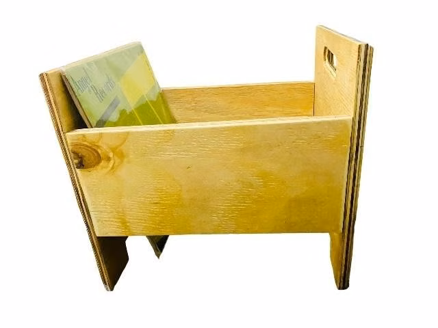 Caja porta vinilos + 1 disco de regalo
