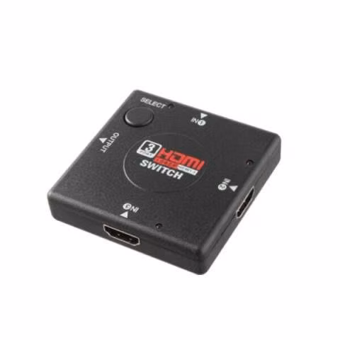 Switch HDMI - 3 entradas x 1 salida