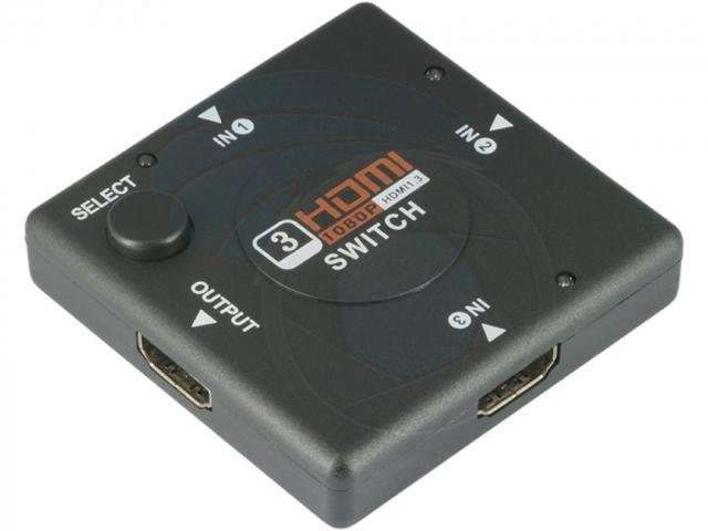 Switch HDMI - 3 entradas x 1 salida - Imagen 3