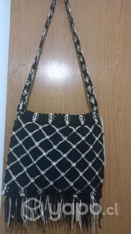 Carteras(bolsos) artesanales tejidas en macramé