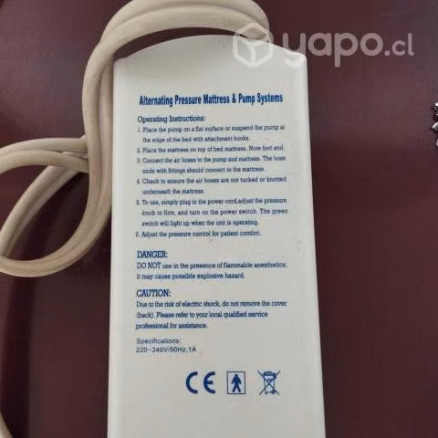 Colchón ANTI ESCARAS INFLABLE CON MOTOR - Imagen 3