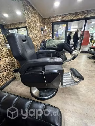 Sillón de barbería