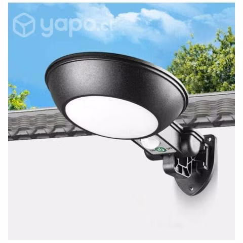 Foco Solar LED Con Sensor Movimiento Luz - Imagen 4