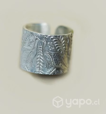 Anillo de Plata Pavo Real