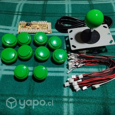 Kit arcade. botón 24 y 30mm
