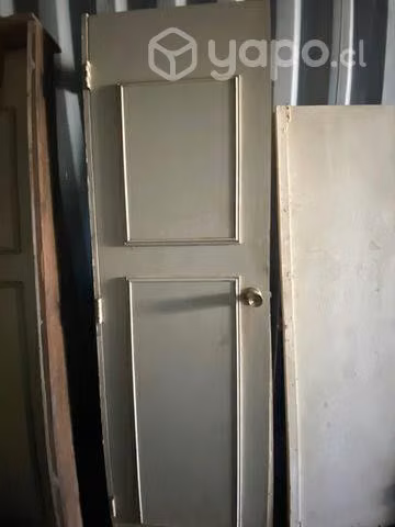 Puerta de madera nativa 209x63