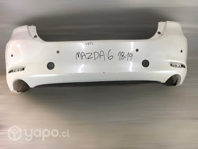 Parachoque trasero mazda 